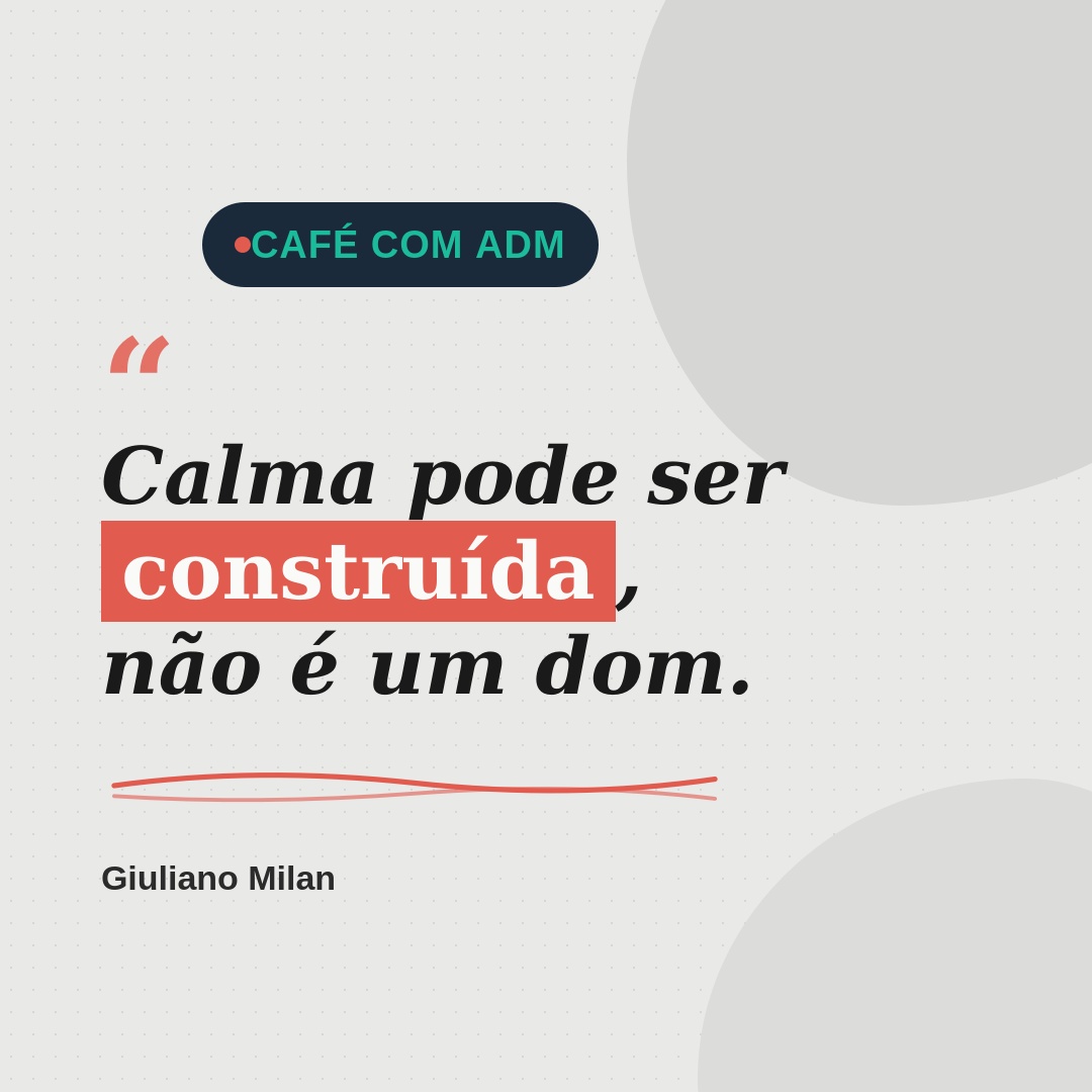 Entrevista Café com ADM — Leandro Vieira